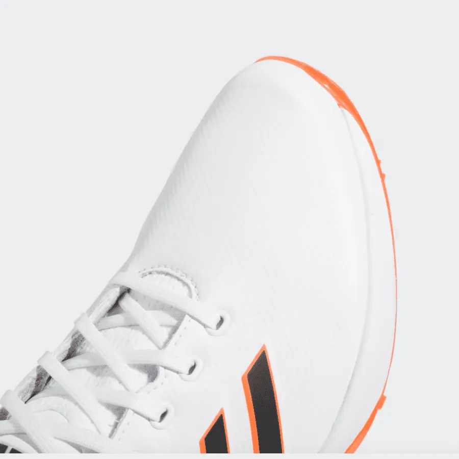 Adidas ZG23 Golf Shoes - White/Orange