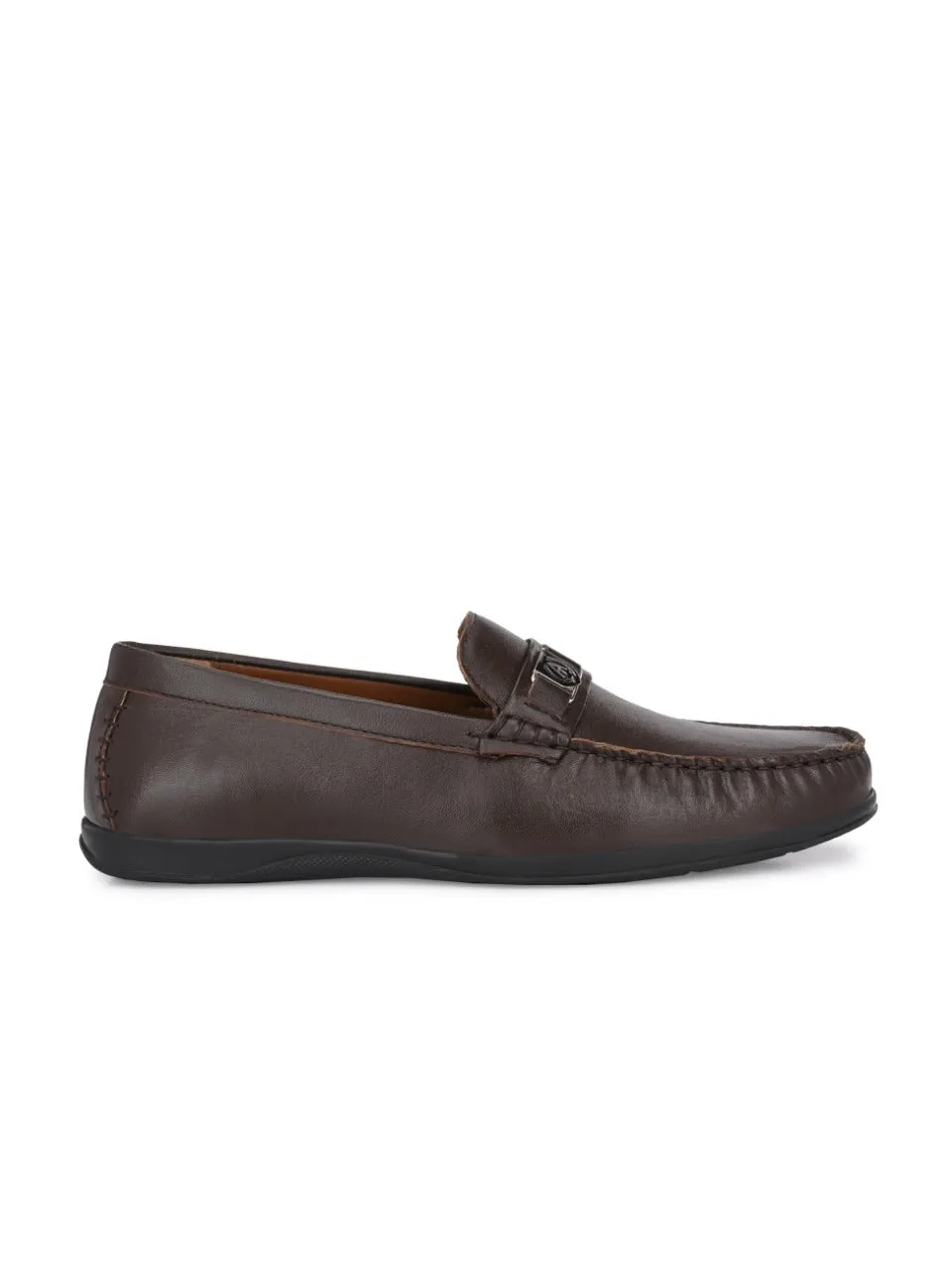 Alberto Torresi Mens Leon Brown Loafers