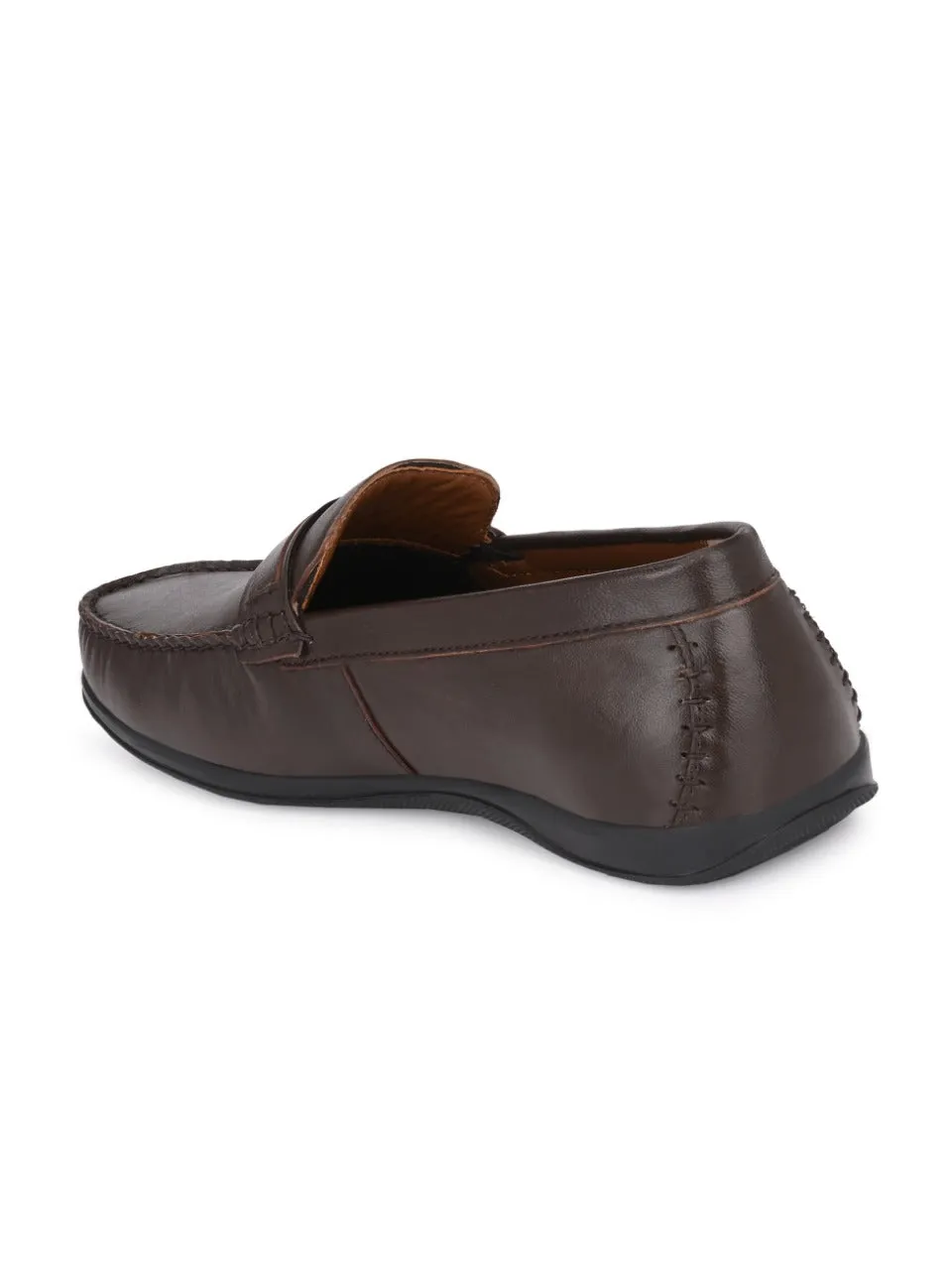 Alberto Torresi Mens Leon Brown Loafers