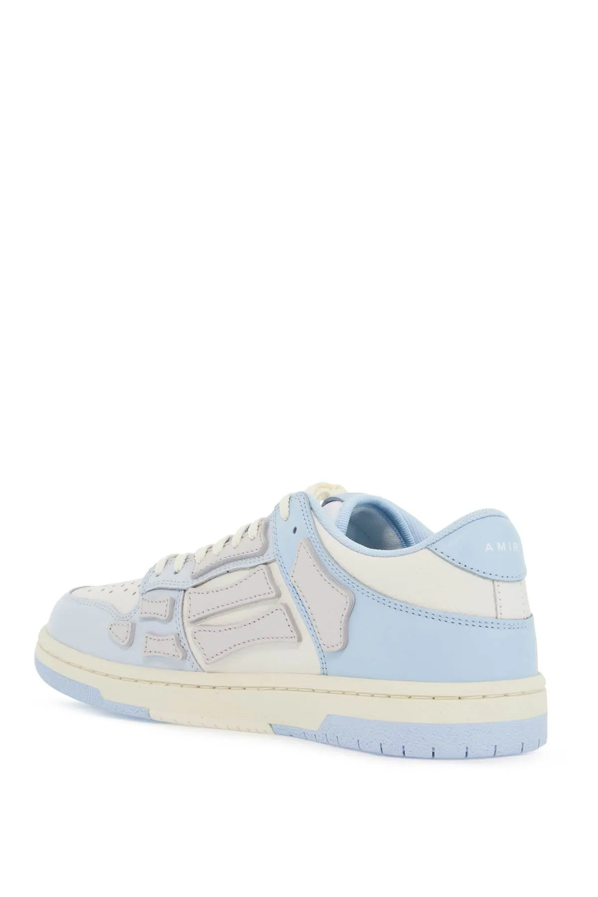 AMIRI two-tone skel top low sneakers