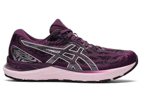 Asics Women's GEL-CUMULUS 23 - DEEP PLUM/PURE SILVER