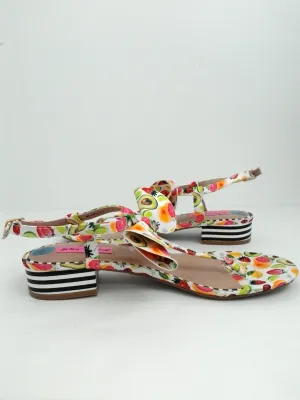 Betsey Johnson Women's Austen Multi Color Sandal Size 9