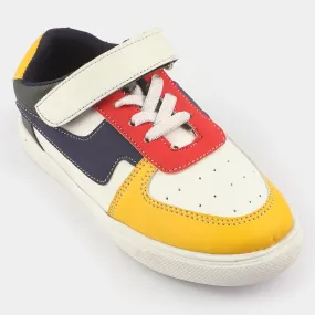 Boys Sneakers 40-114-Yellow