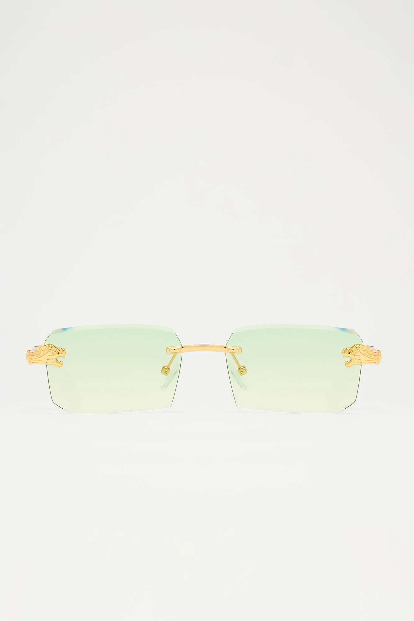 Burn It Down Sunglasses - Gold/combo