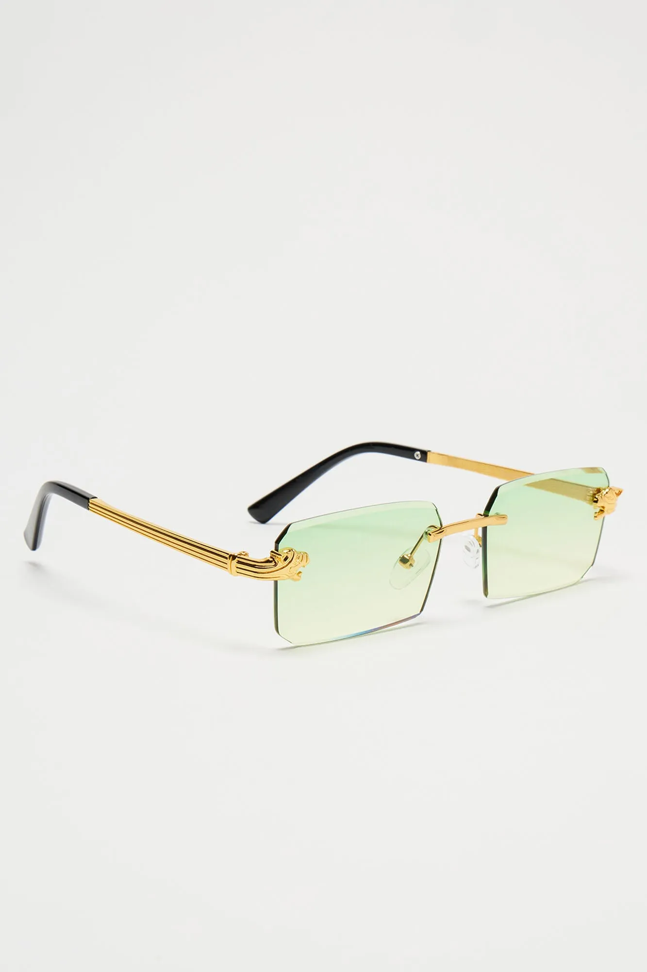 Burn It Down Sunglasses - Gold/combo