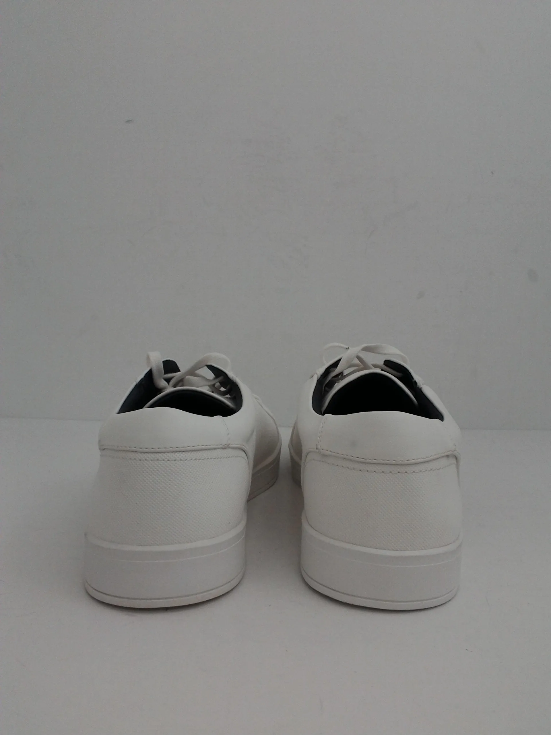 Calvin Klein Men's Designer's Shoes White Sneakers 10.5