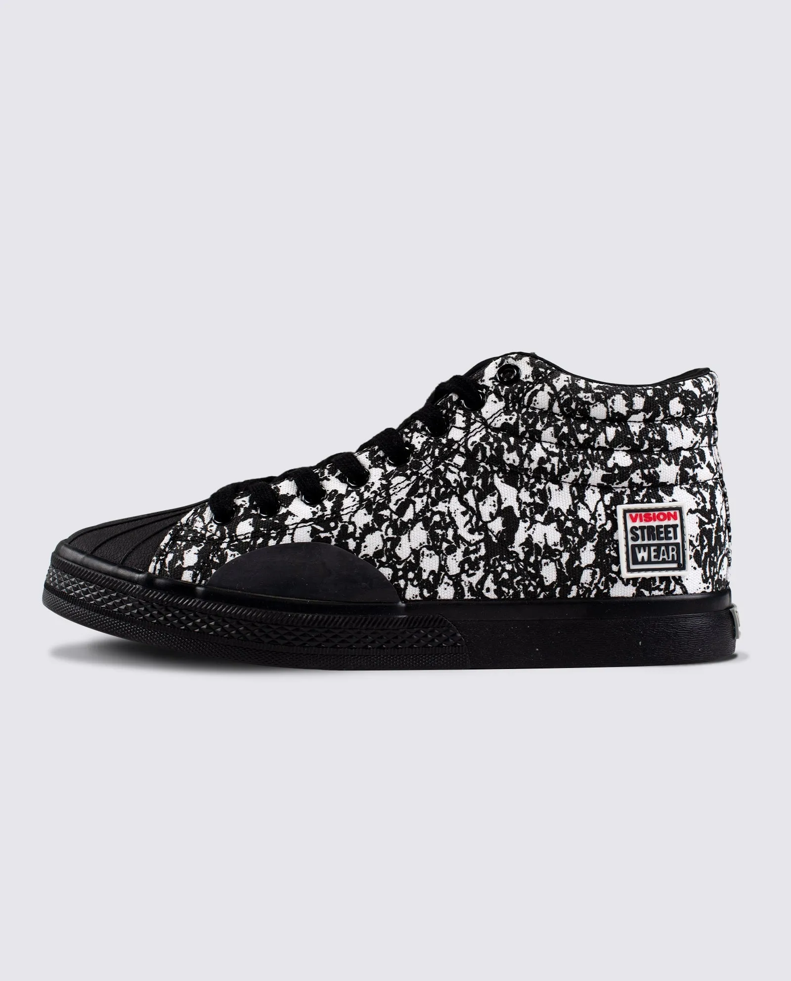 Canvas High Top Sneakers Skulls