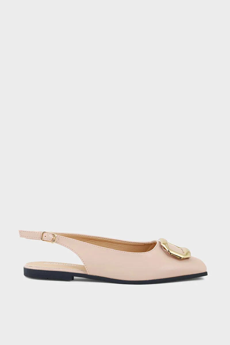 Casual Sling Back I47295-Beige