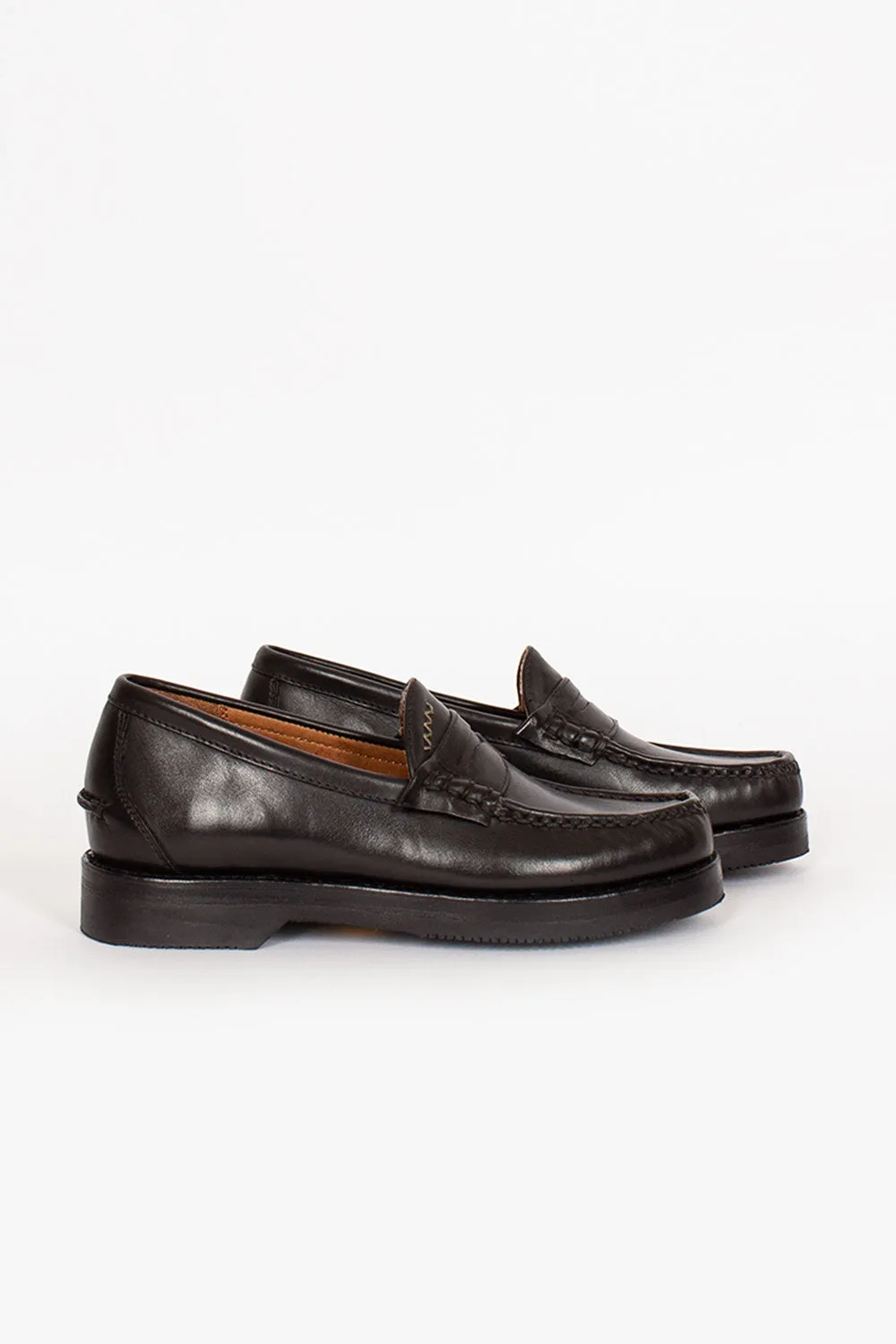 Fabro-Folk Penny Loafer Black