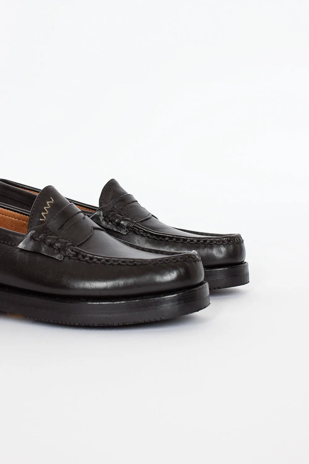 Fabro-Folk Penny Loafer Black