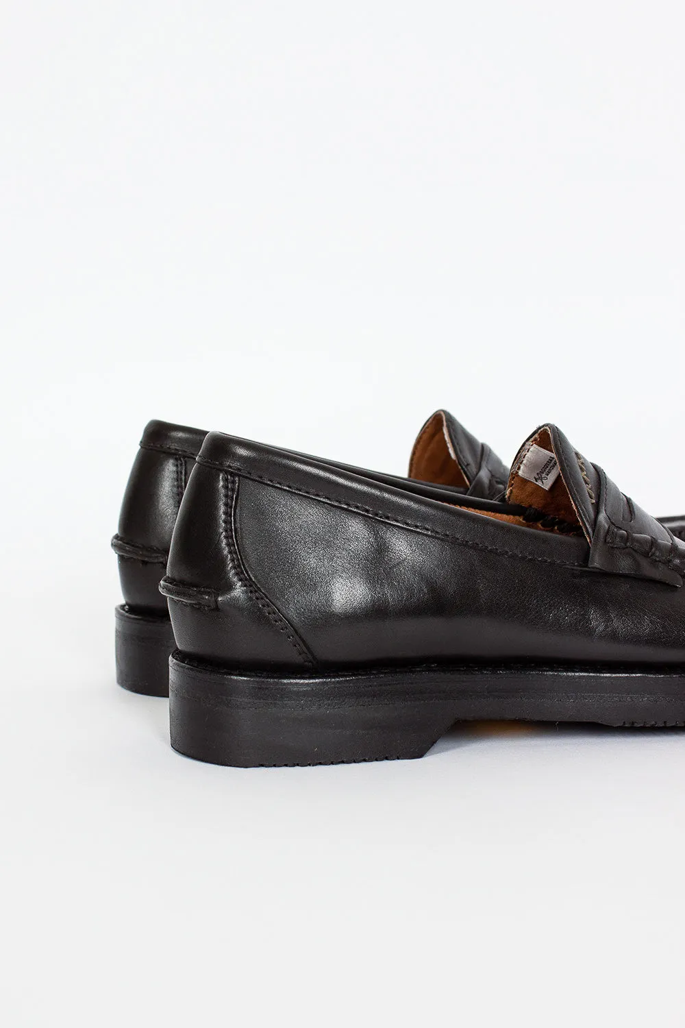 Fabro-Folk Penny Loafer Black