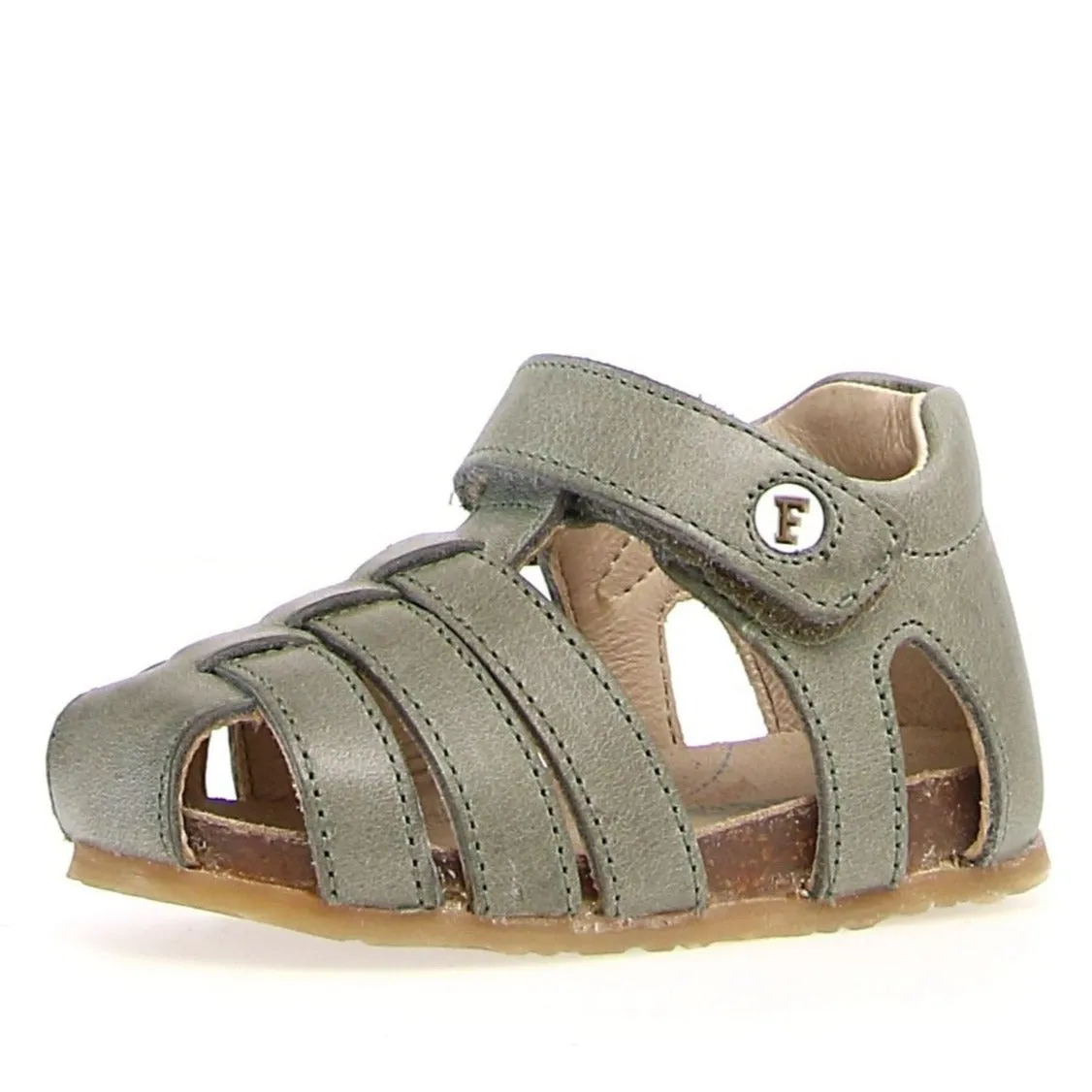 Falcotto Alby Boy's and Girl's Closed Toe Sandals - Sage