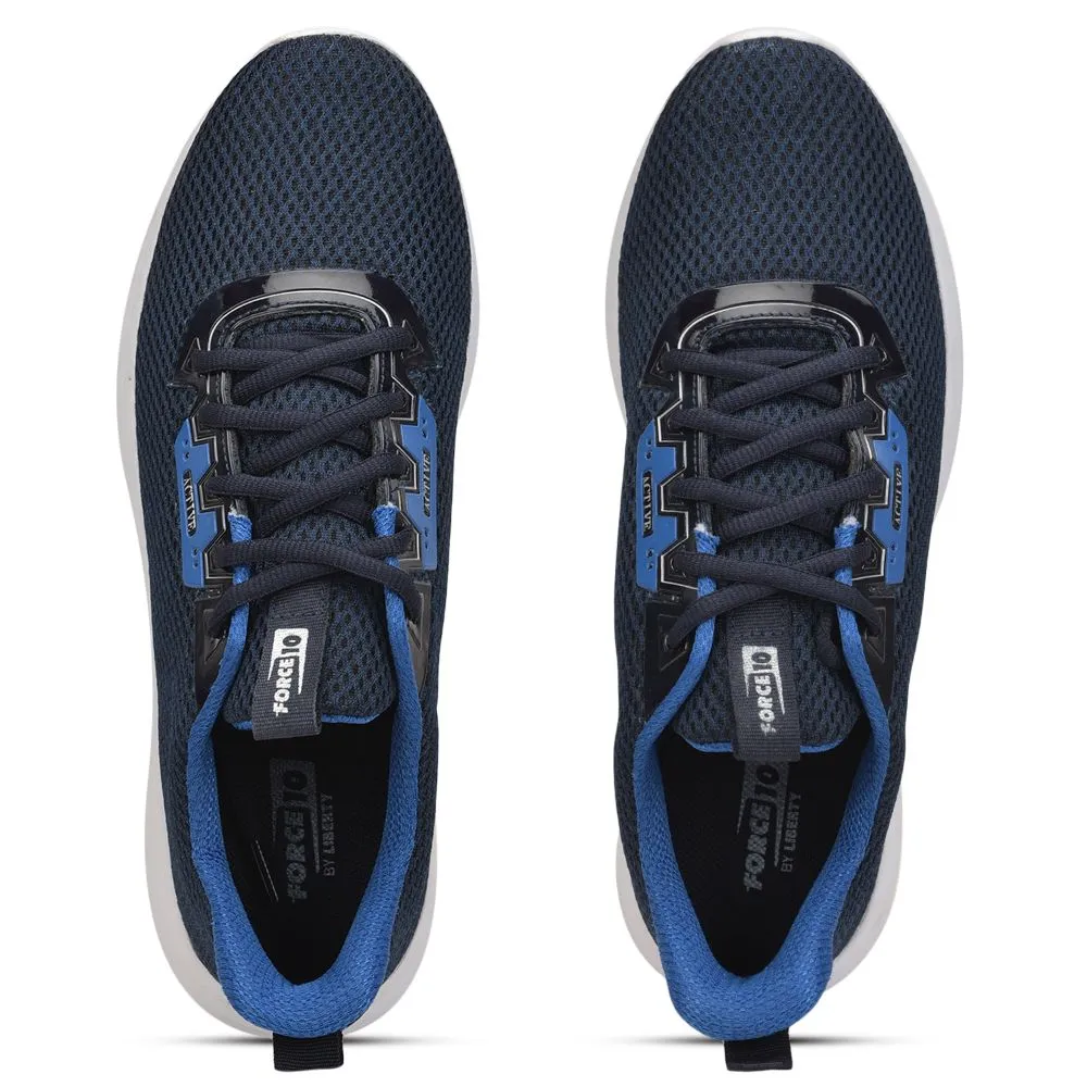 Force 10 By Liberty MTR-04 Navy Sports Lace Up Shoes For Men