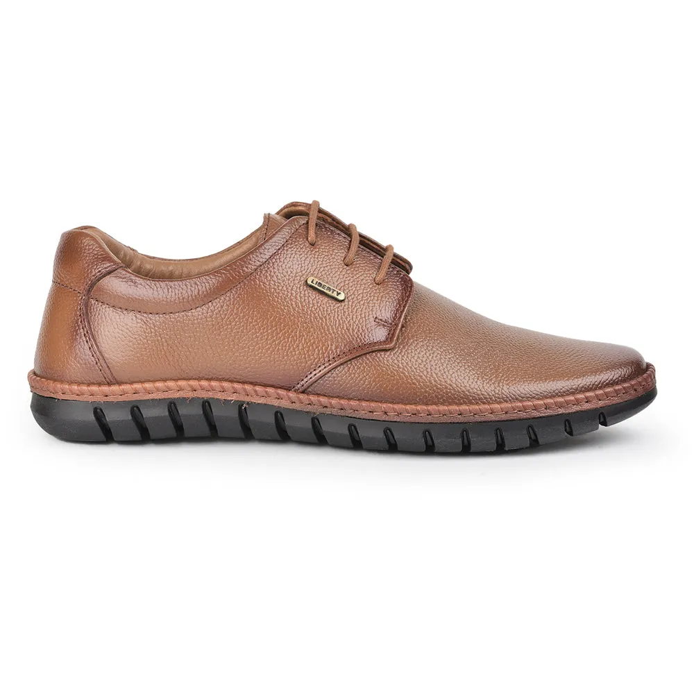 Fortune (TAN) Casual Lace Up Shoes For Men BRL-10 By Liberty