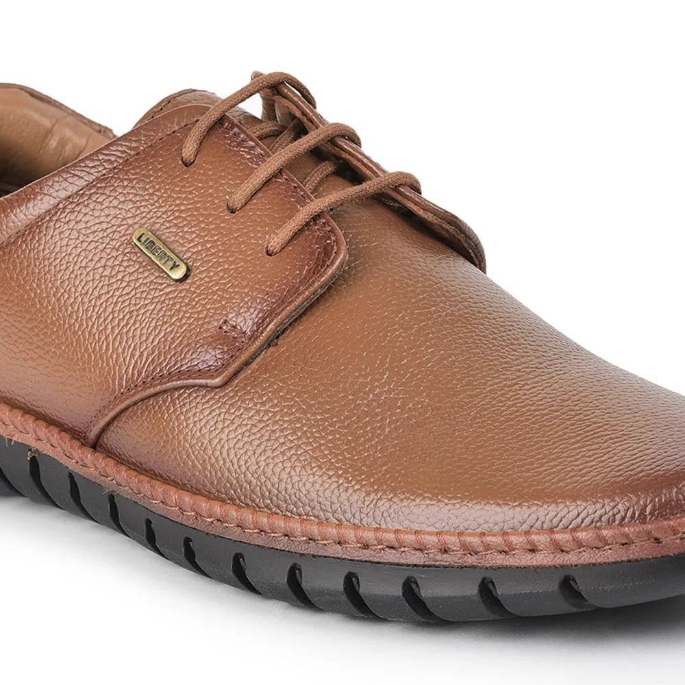 Fortune (TAN) Casual Lace Up Shoes For Men BRL-10 By Liberty