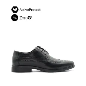 Graham Lace Up WT Men's Shoes - Black Leather