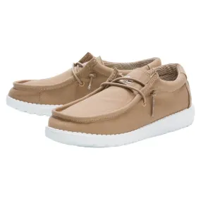 Hey Dude Youth Tan Wally Shoes