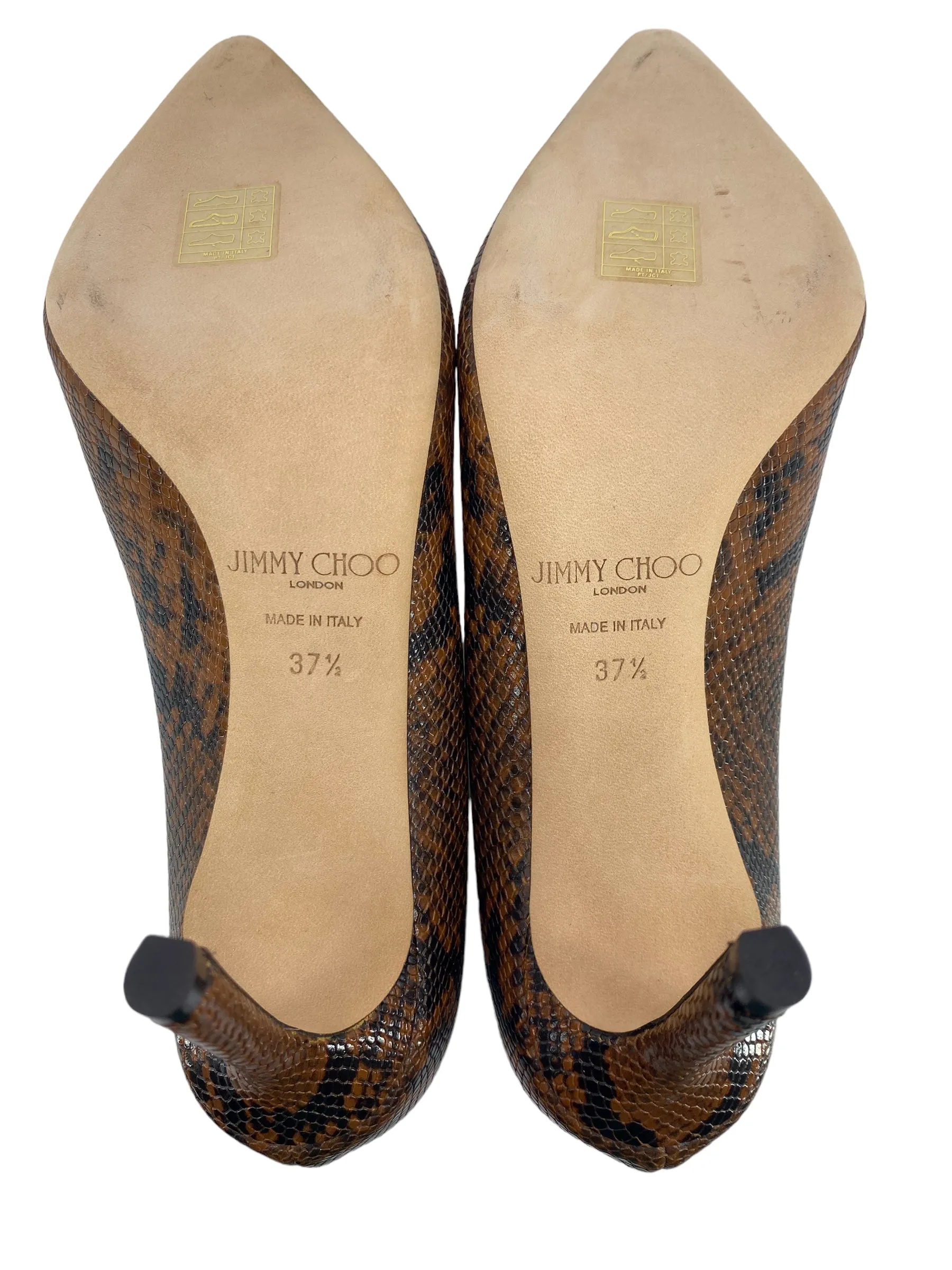 Jimmy Choo Python Romy Pumps size 7.5