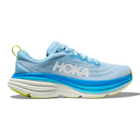 Men's Hoka One One Bondi 8, Airy Blue/Diva Blue, 10 D Medium