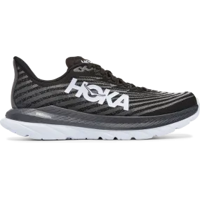 Men's Hoka One One Mach 5, Black/Castlerock, 11 2E Wide