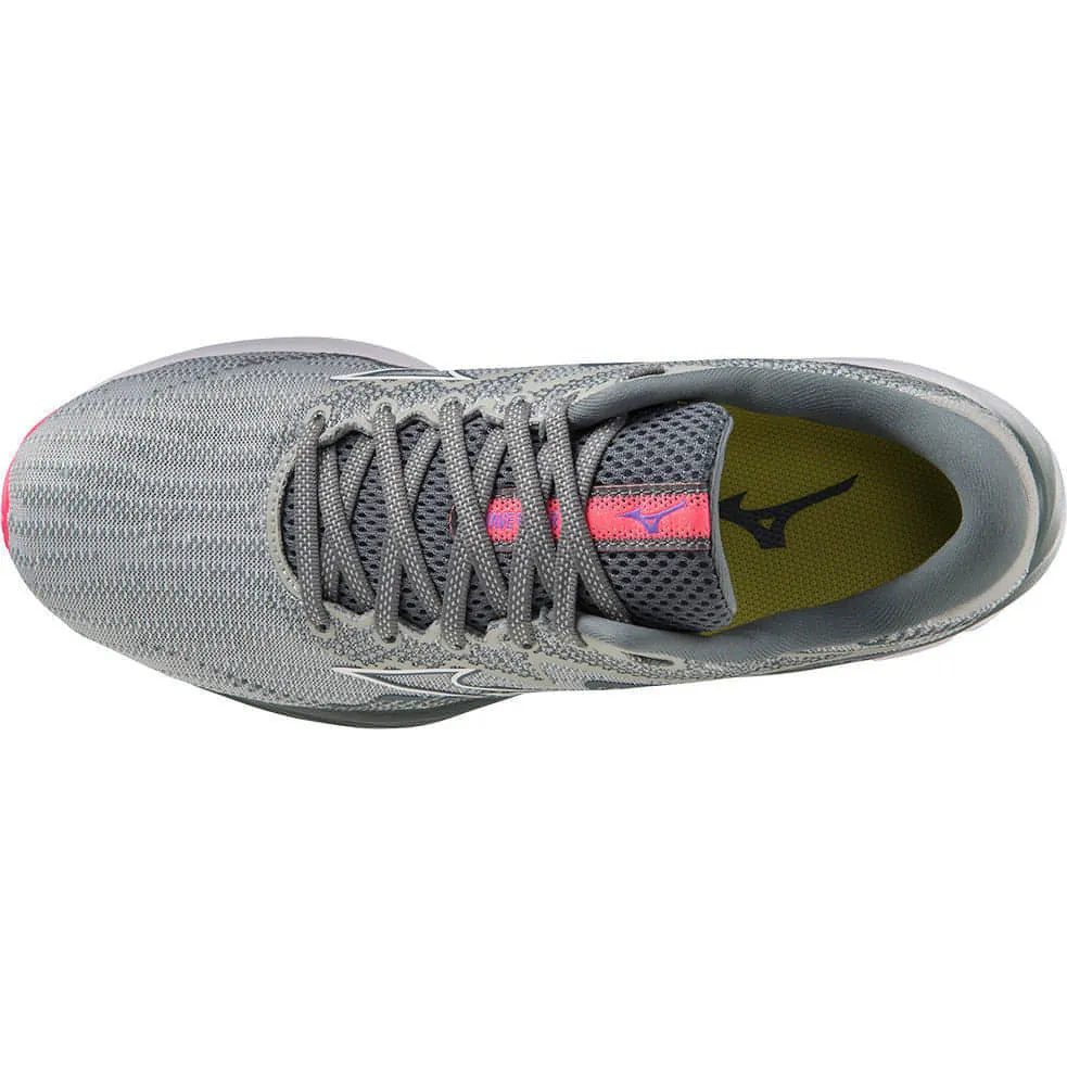 Mizuno Wave Rider 27 Womens Running Shoes - Grey