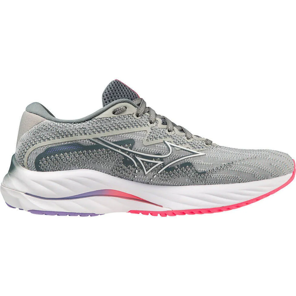 Mizuno Wave Rider 27 Womens Running Shoes - Grey