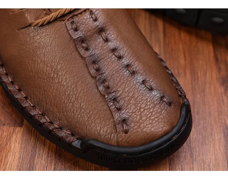 New Arrival! Men's Fashionable Warm Leather Shoes