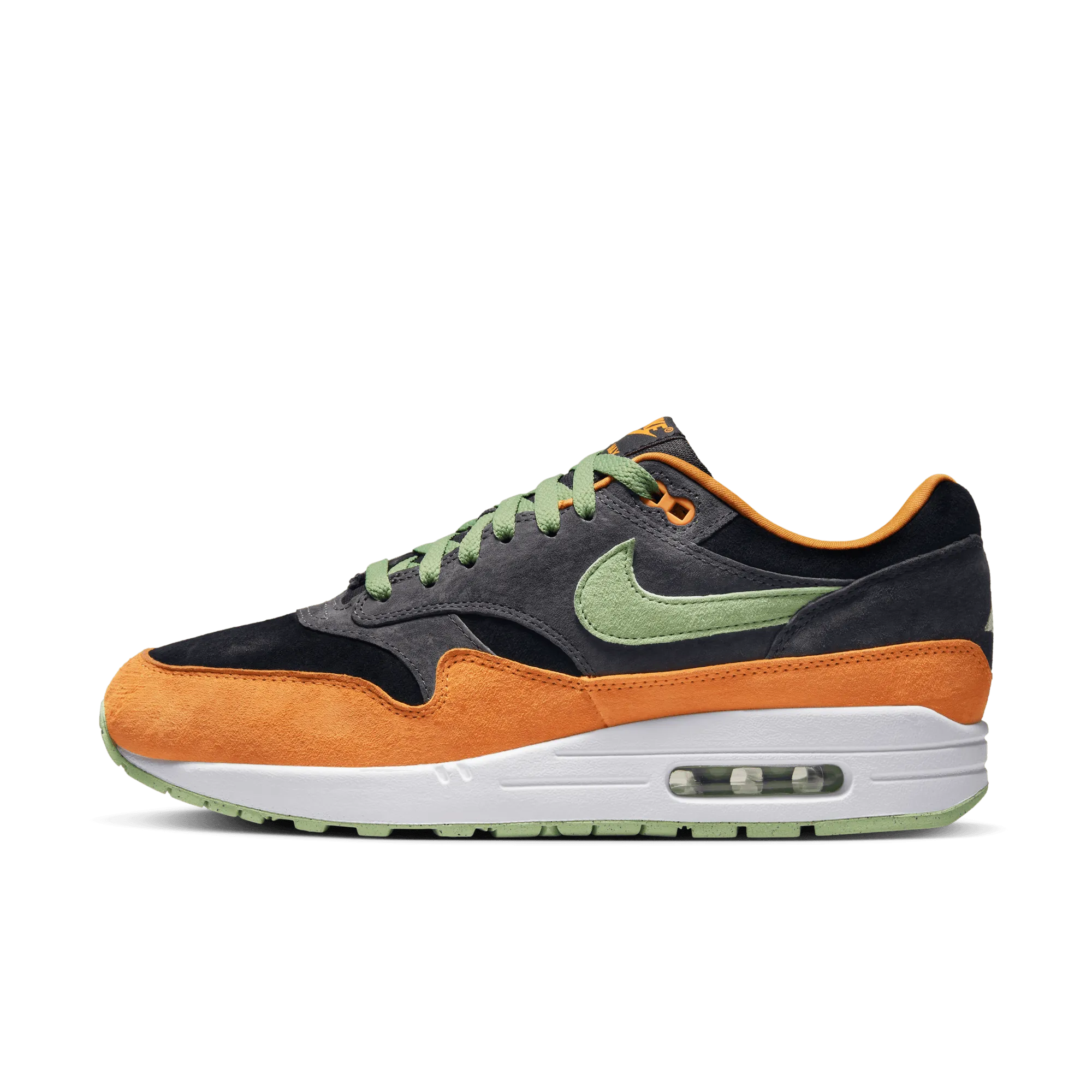 NIKE AIR MAX 1 PREMIUM - ANTHRACITE/HONEYDEW-BLACK-KUMQUAT