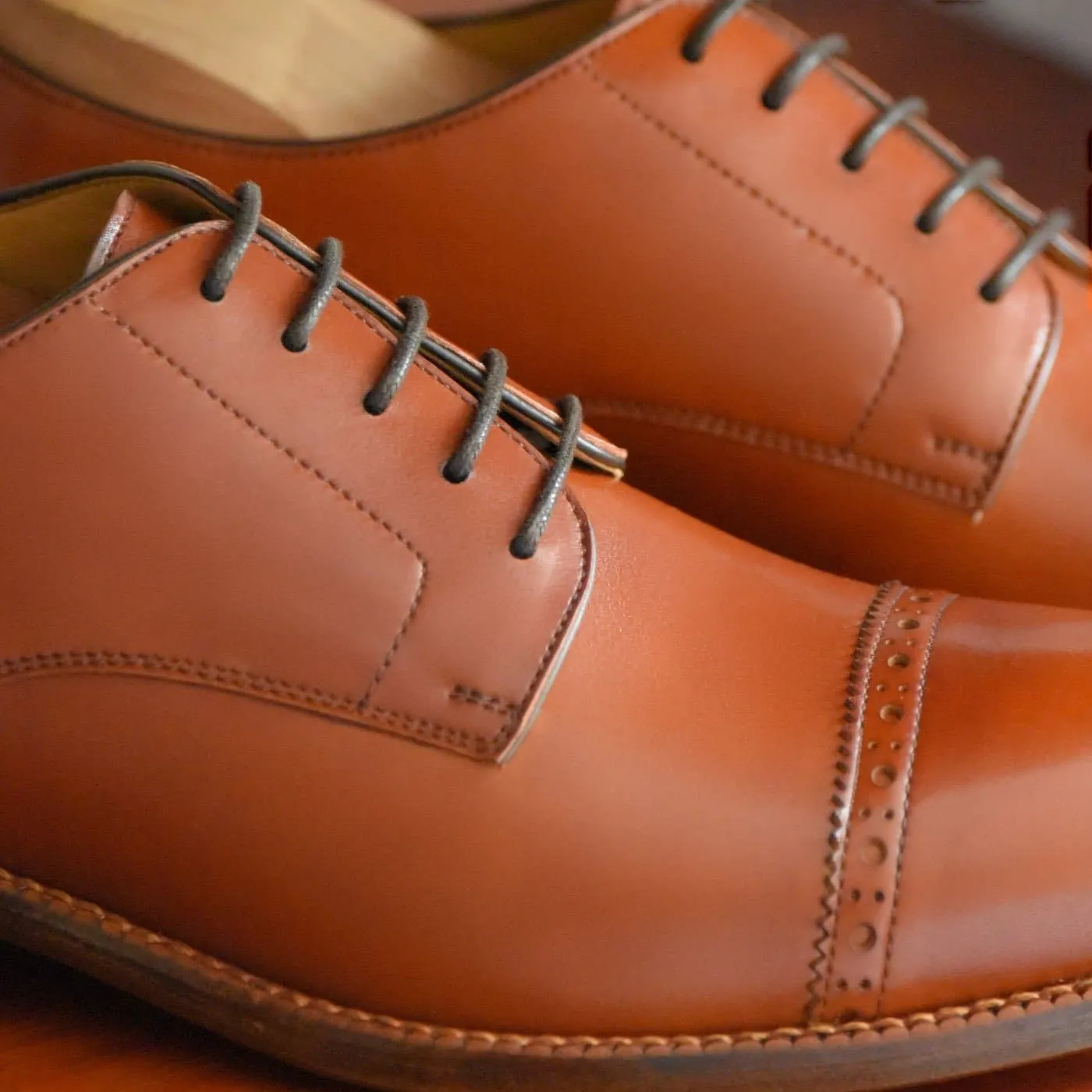 Norman Cap Toe Derbies - Men's