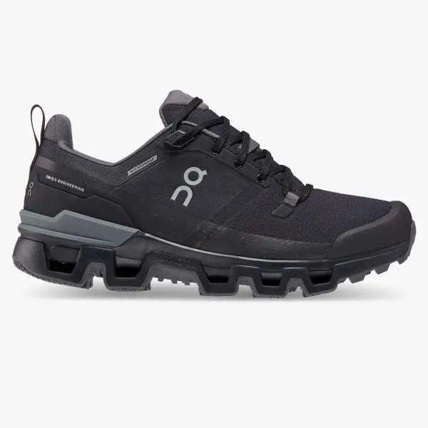 On Cloudwander WP Hiking Shoe (Women's) Black | Eclipse