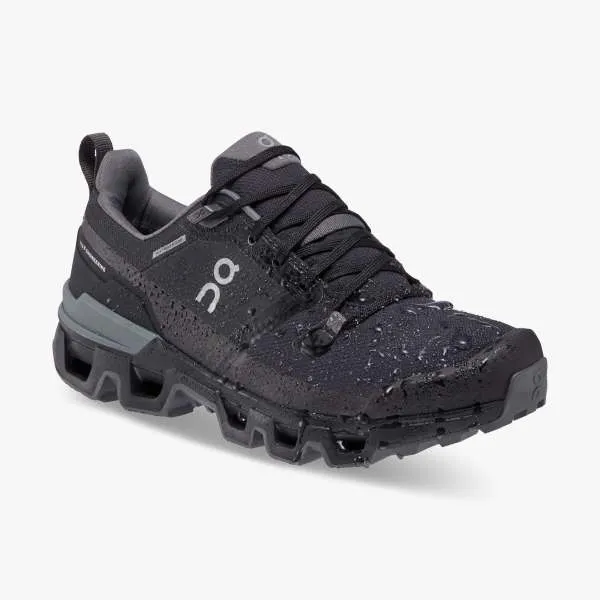 On Cloudwander WP Hiking Shoe (Women's) Black | Eclipse