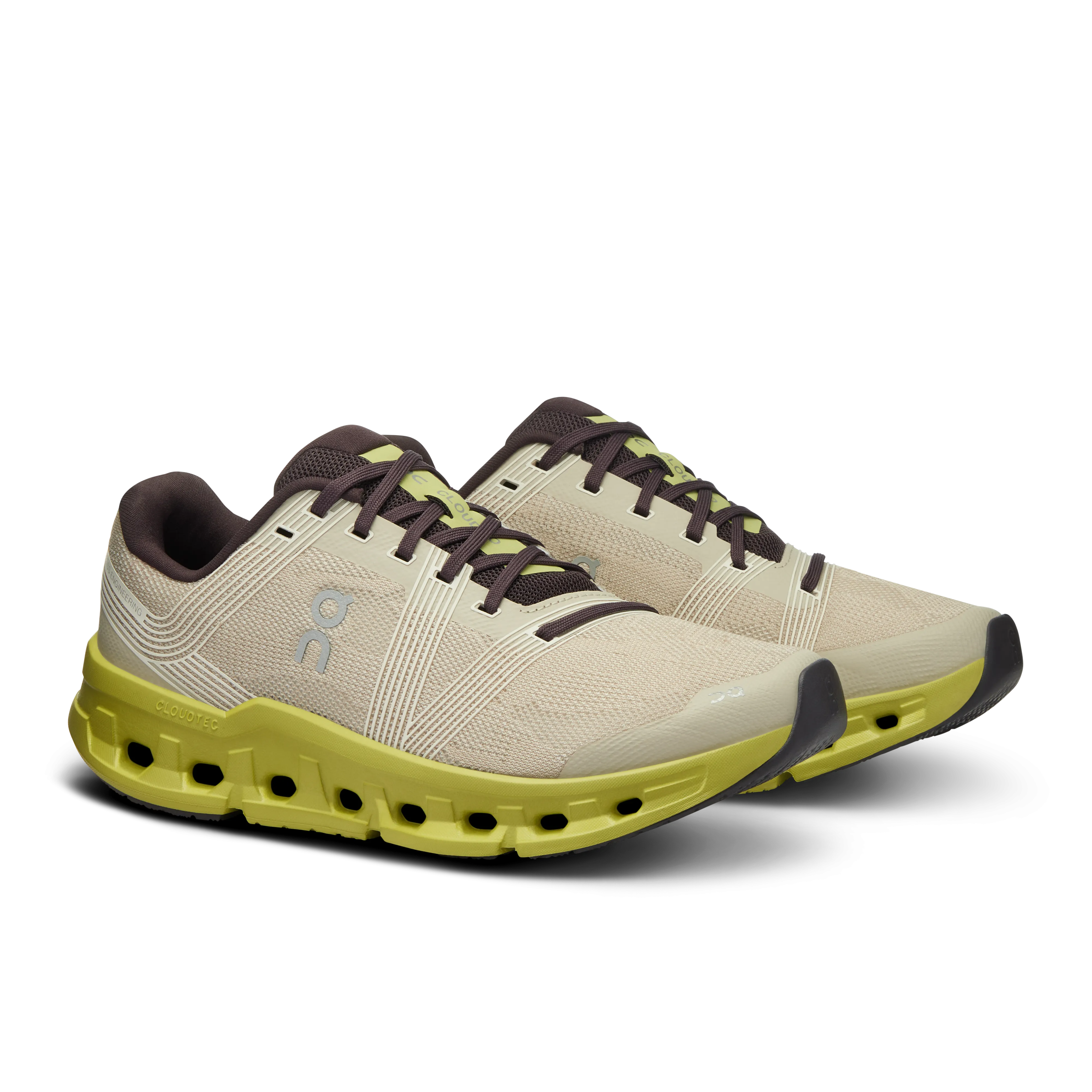 On Running Men's Cloudgo Shoes - Sand / Zest