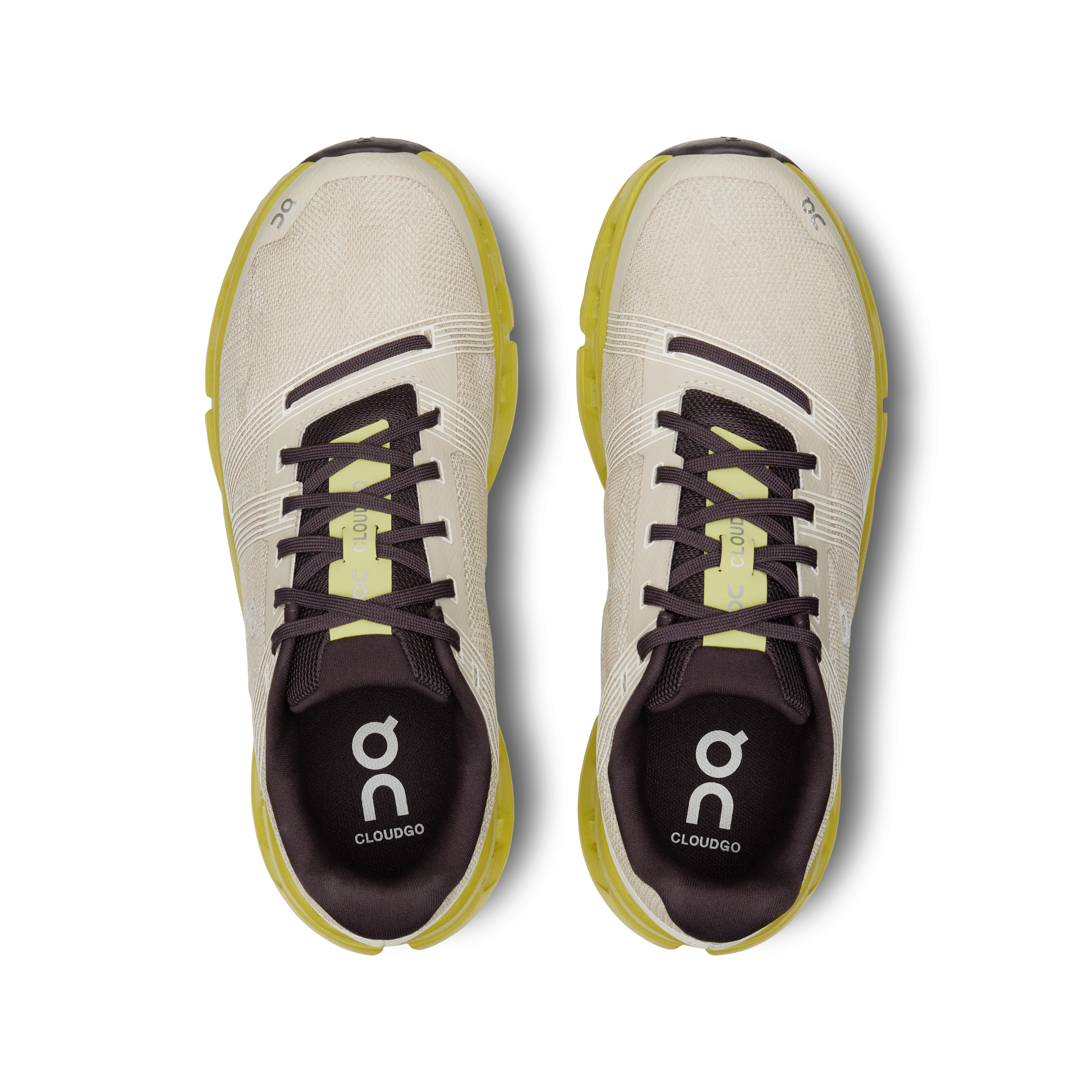 On Running Men's Cloudgo Shoes - Sand / Zest