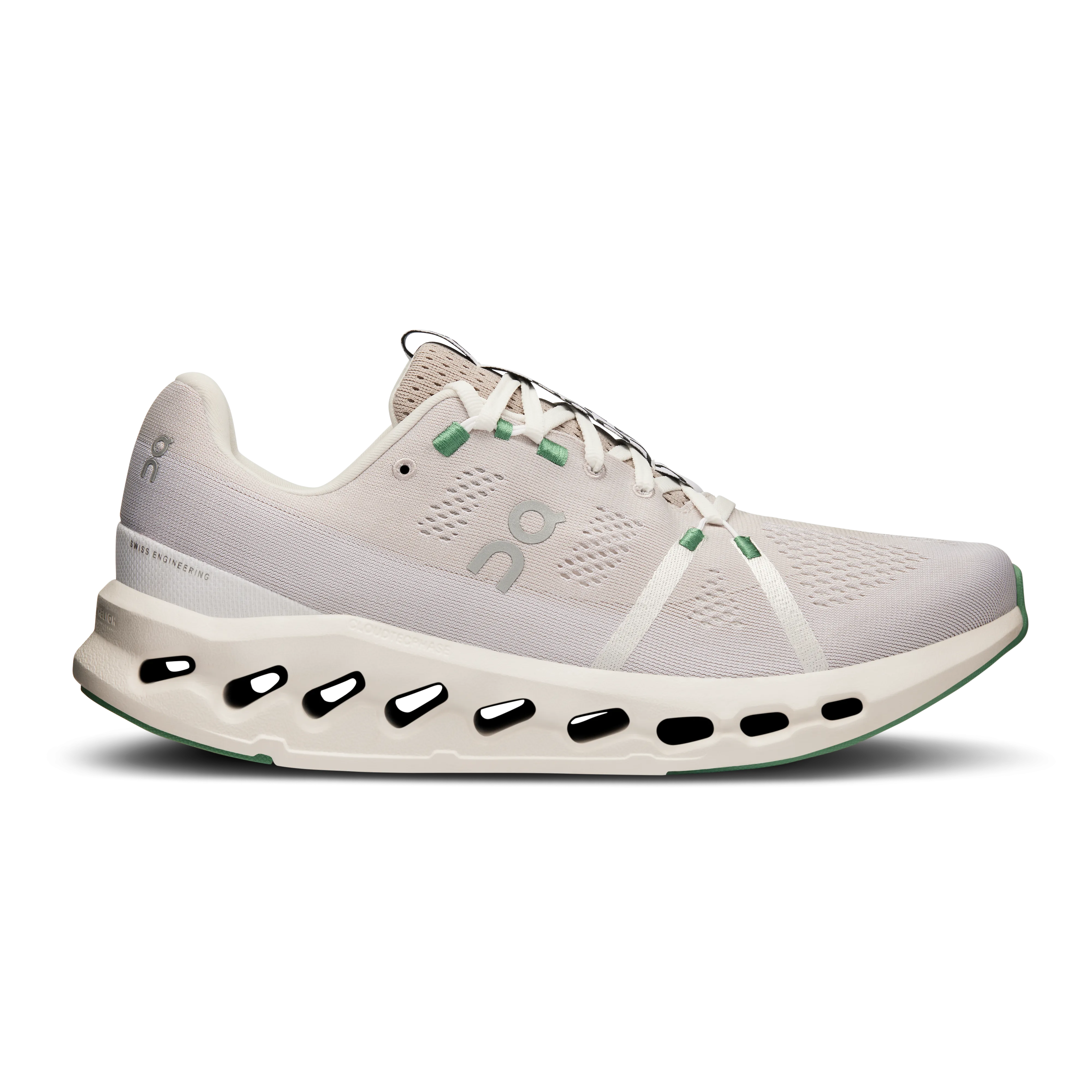 On Running Men's Cloudsurfer Shoes - Pearl / Ivory