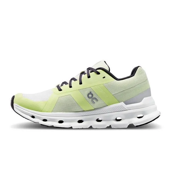 On Women's Cloudrunner Running Shoes - White/Seedling