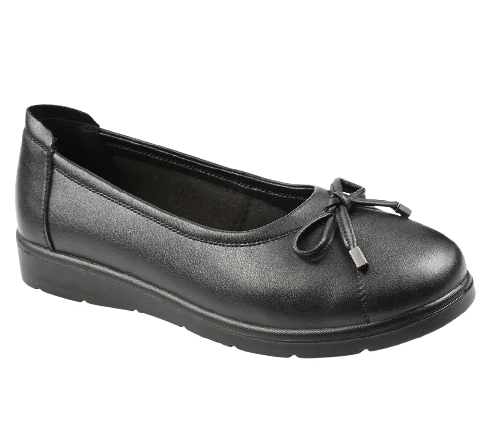 Pantofi casual, dama, FORMAZIONE, 31038 negru, piele naturala