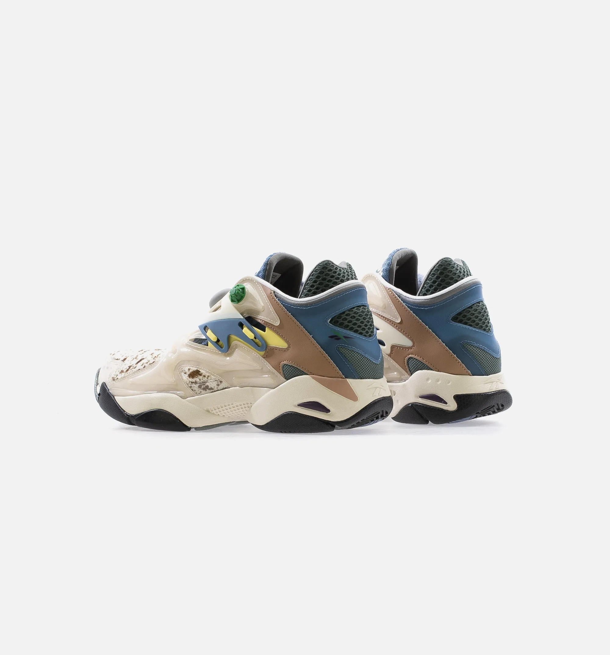 Pump Court Braindead Mens Lifestyle Shoe - Beige/Blue