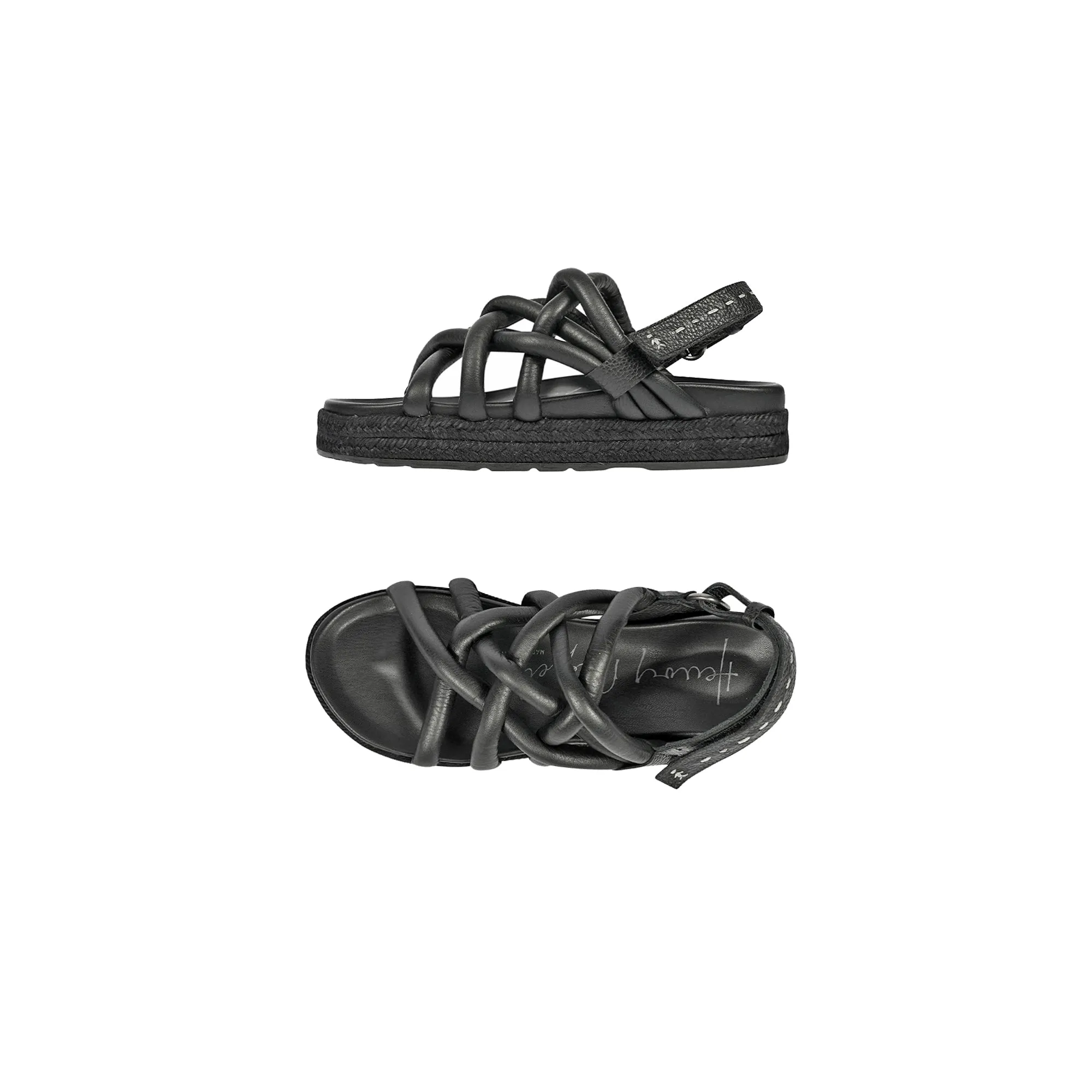 Sandal Juta Cervo Black