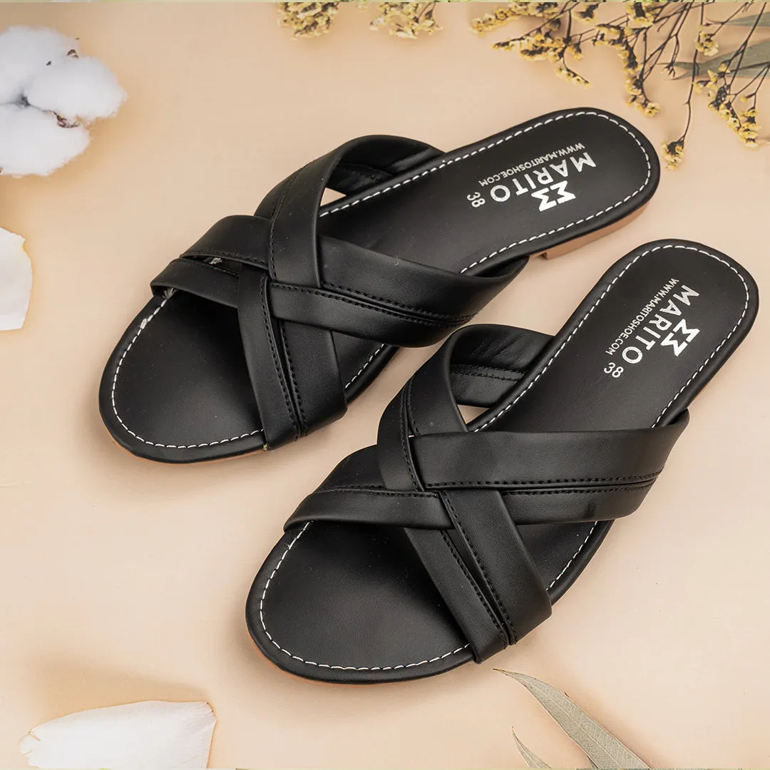 SLIP GINA - BLACK