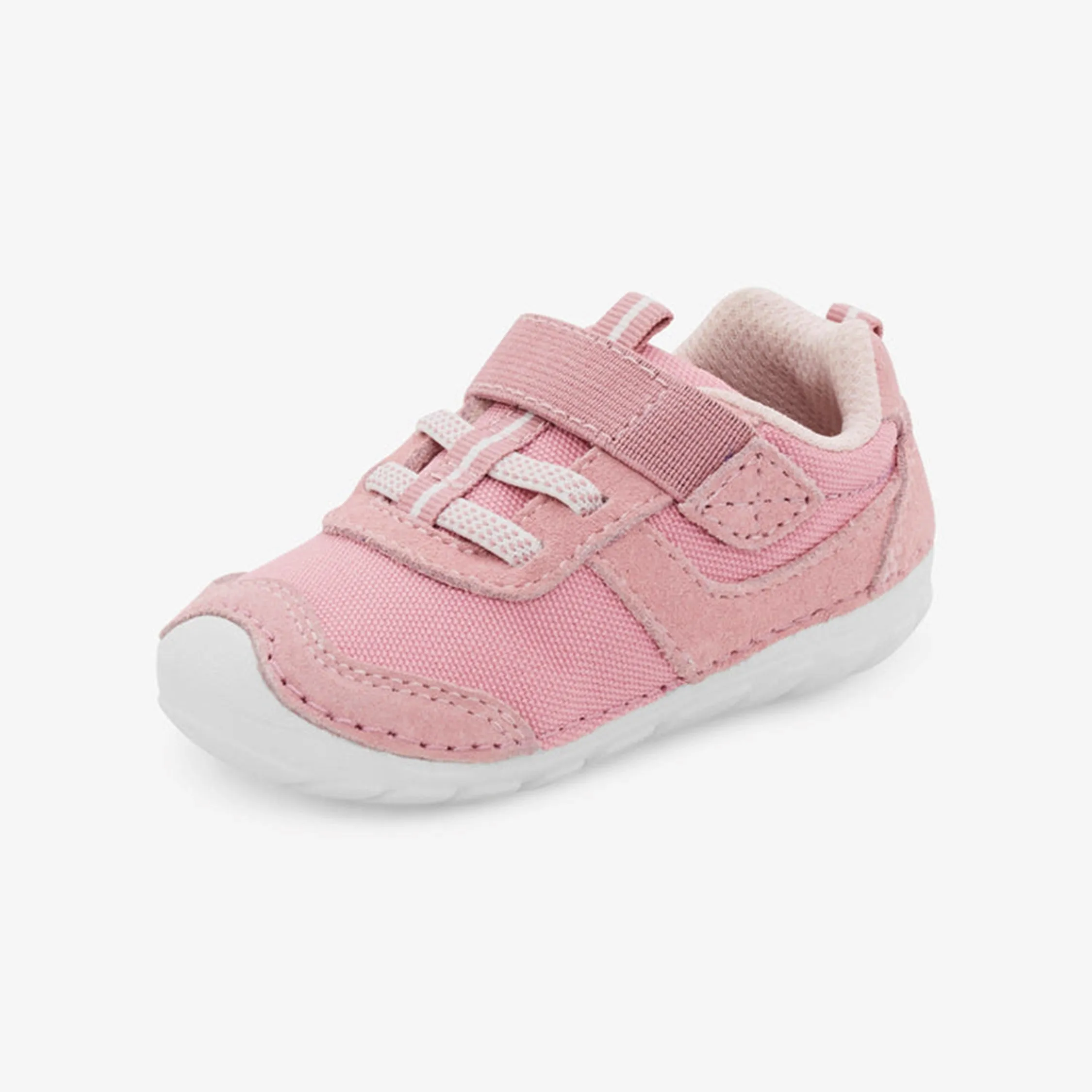 Soft Motion Zips (First Walking) Runners - Pink