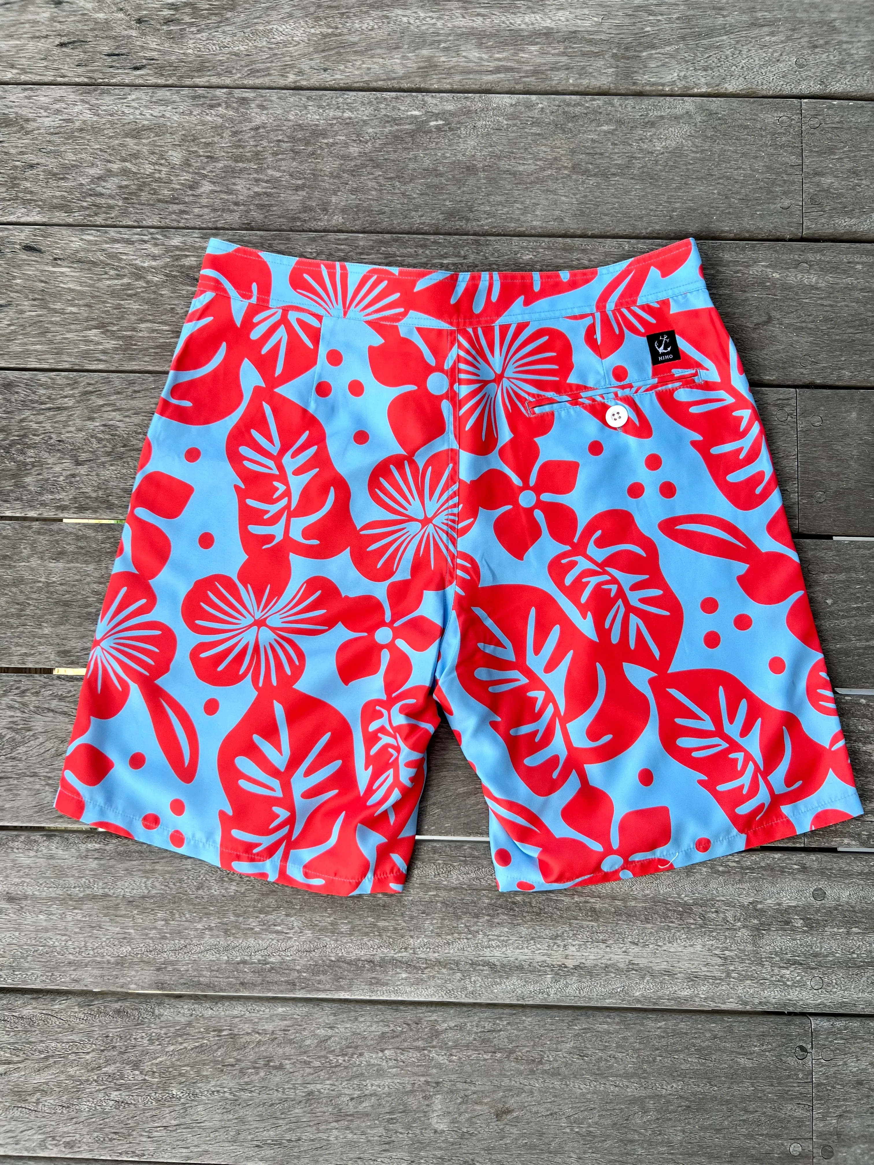 Tobago Board Short - Red Floral