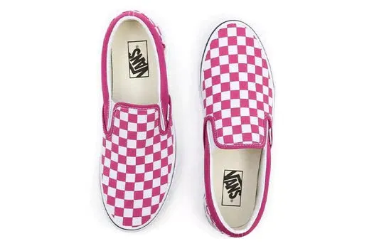 Vans Checkerboard Classic Slip-on Shoes - Men's