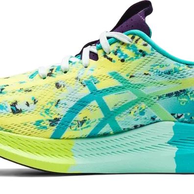 Women's Asics  Gel-Noosa Tri 14 Running Shoes in Safety Yellow/Soothing Sea