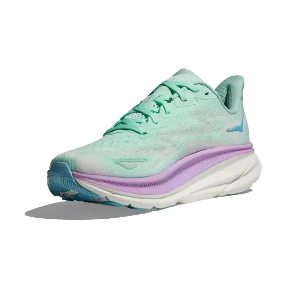 Womens Hoka Clifton 9 - Sunlit Ocean / Lilac Mist